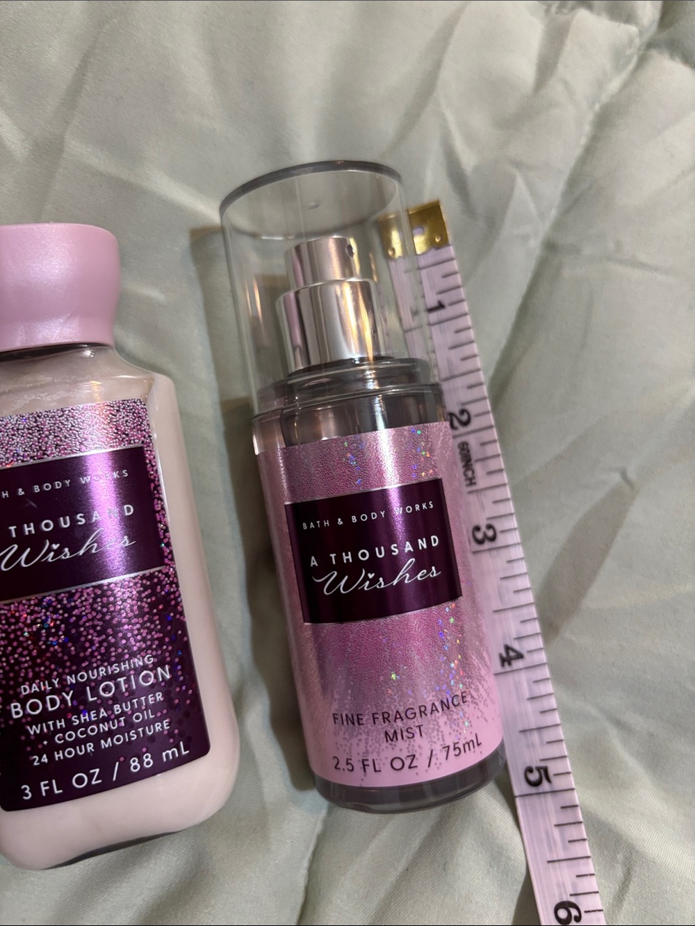 Bath & Body Works A Thousand Wishes Lotion & Fragrance Mist - Pink Glitter - Picture 7 of 7